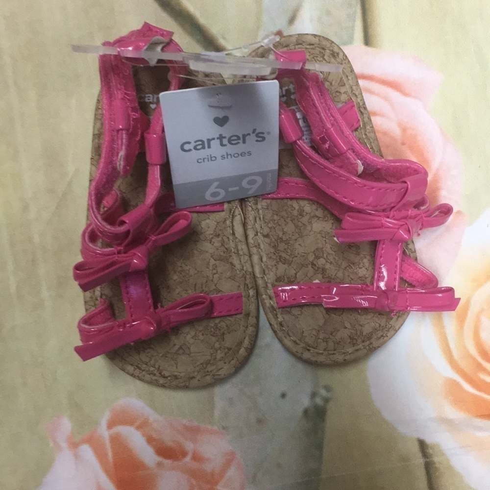 Baby girl carters pink sandals‎